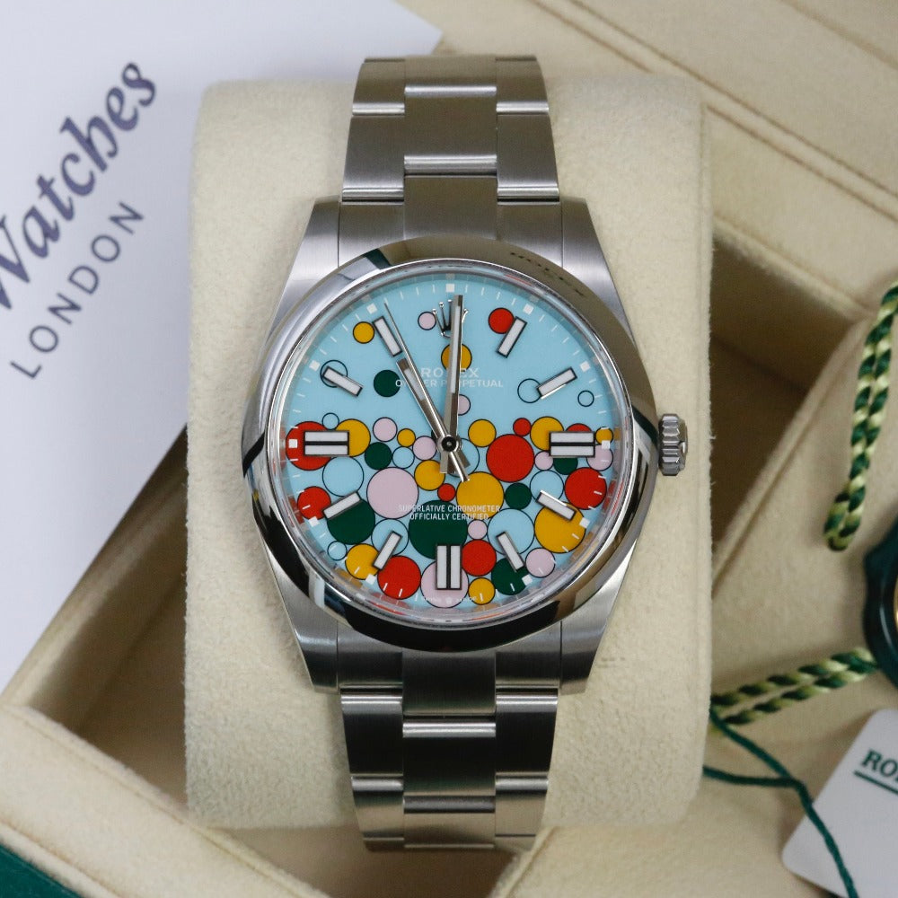 Rolex Oyster Perpetual 41 Celebration Dial 124300