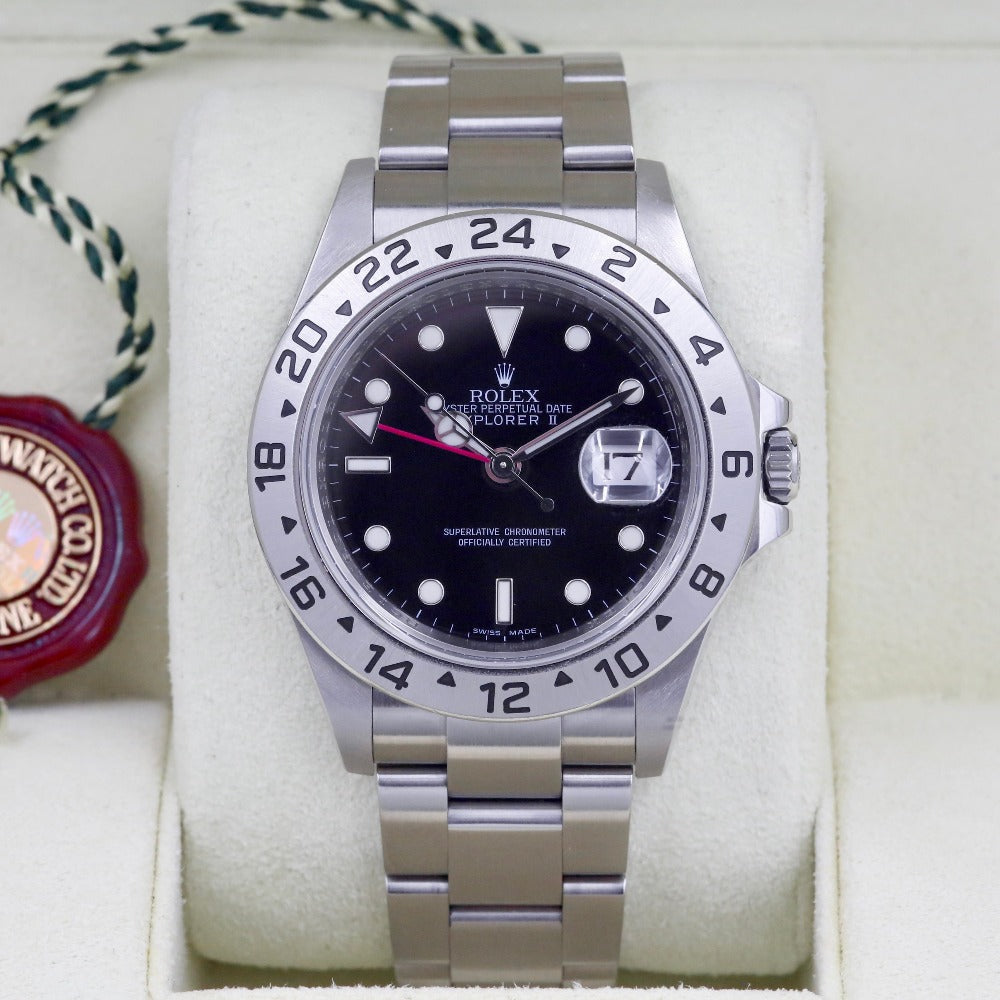 Rolex Explorer 2 16570 Black Dial 