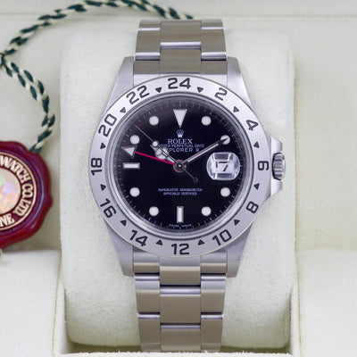 Rolex Explorer 2 16570 Black Dial 