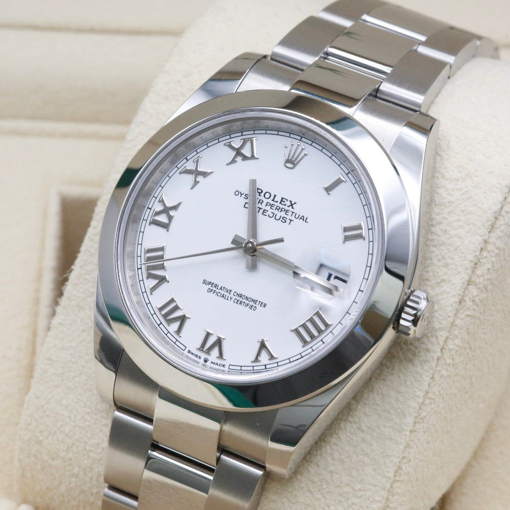 Datejust 41 White Dial 126300