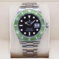 Rolex Submariner  16610LV Kermit 40mm Excellent 2009 Complete Set