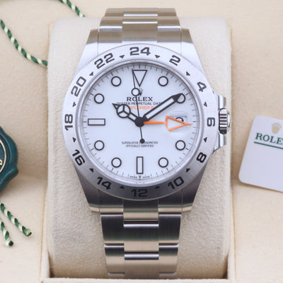 Rolex Explorer 2 226570 White Dial Year: 2023