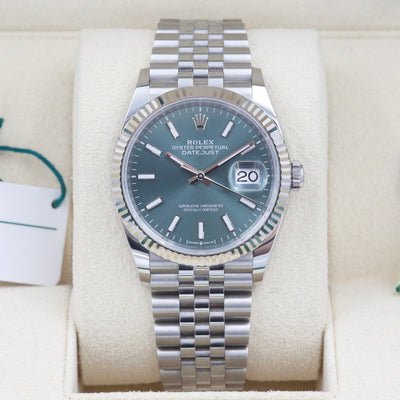 Rolex Datejust 36 Mint Green Dial 126234