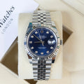 Rolex Datejust 41 Blue Diamond Dial 126334 Year: 2021