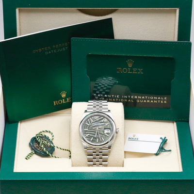 Rolex Datejust 36 Palm Motif Dial 126200