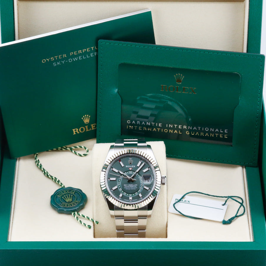 Rolex Sky-Dweller Green Dial 336934 Year: 2025