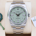 Rolex Oyster Perpetual  134300 Pistachio 41mm Unworn 2025 Complete Set (with Tags)