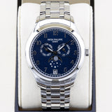 Patek Philippe Complication Annual Calendar  4947/1A-001 Blue 38mm Unworn 2025 Box and Papers