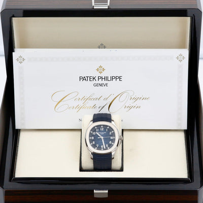 Patek Philippe Aquanaut 5168G-001 Blue Dial 