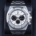 Audemars Piguet Royal Oak Chronograph White Dial  26331ST White 41mm Unworn 2017 Box and Papers