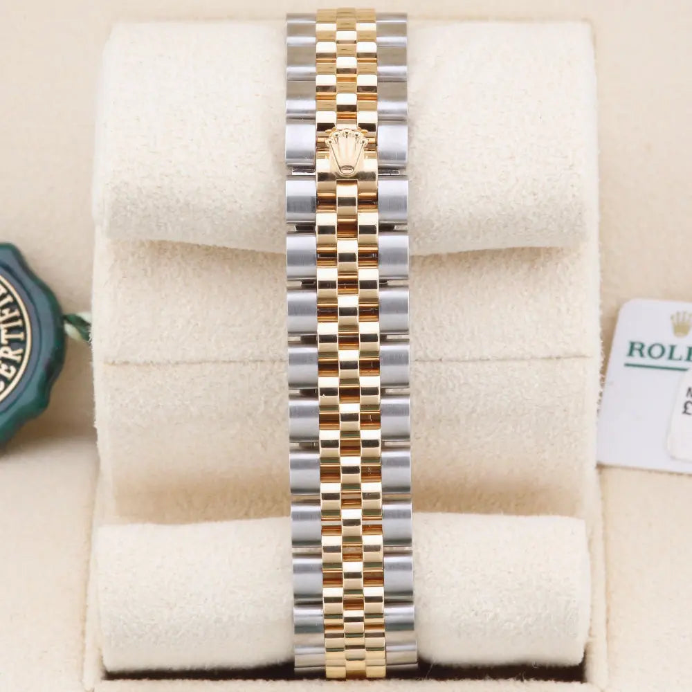 Rolex Datejust 28 White Mother of Pearl Diamond Bezel 279383RBR Year: 2018