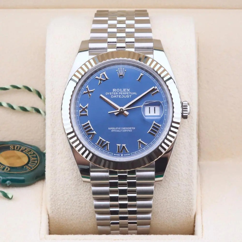 Rolex Datejust 41 Blue Azzurro Dial 126334 Year: 2025