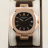 Patek Philippe Nautilus  5711R Brown 40mm Excellent 2009 Papers
