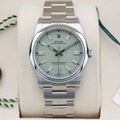 Rolex Oyster Perpetual 36  126000 Pistachio 36mm Unworn 2025 Complete Set (with Tags)