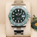 Rolex Submariner Date  116610LV Hulk 40mm Unworn 2015 Complete Set