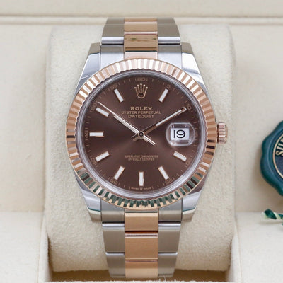 Rolex Datejust 41 Chocolate Dial 126331