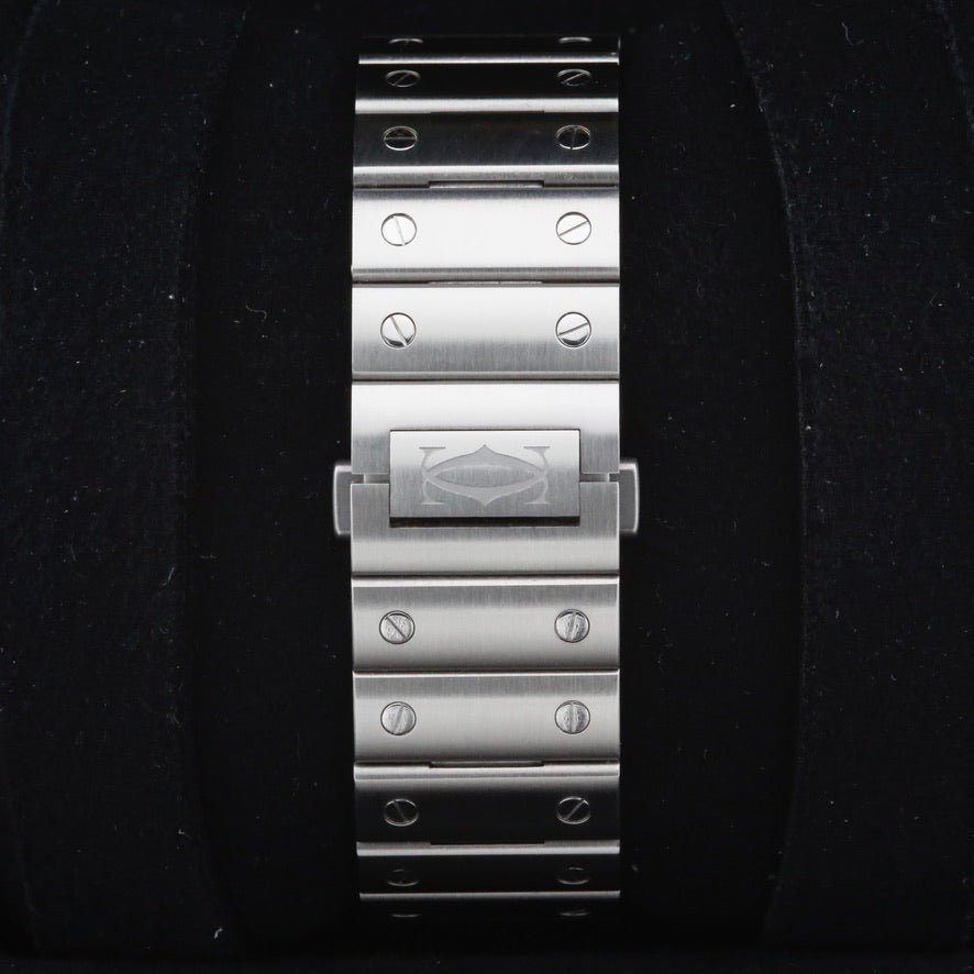 Cartier De Santos Steel Skeleton Openwork Dial WHSA0015 Year: 2022