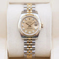 Rolex Datejust 26  179173 Champagne Diamond 26mm Unworn 2014 Box and Papers