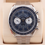 Omega Speedmaster Chronoscope  32930435103001 Blue 43mm Unworn 2021 Box and Papers (with Tags)