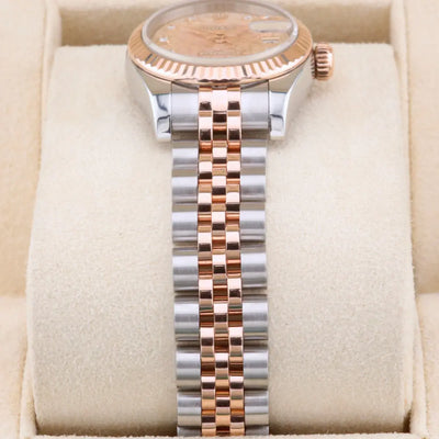 Rolex Datejust 26 Pink Jubilee Diamond Dial 179171 Year: 2012