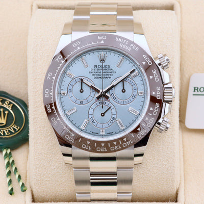 Rolex Platinum Daytona Baguette Diamond Dial 116506 Year: 2023