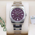 Rolex Oyster Perpetual 36 Grape 116000 Year: 2017