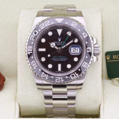 Rolex GMT Black 116710LN Year: 2008