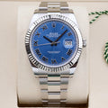 Rolex Datejust 41 Blue Azzurro Dial 126334 Year: 2025