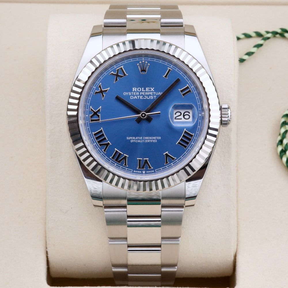 Rolex Datejust 41 Blue Azzurro Dial 126334 Year: 2025