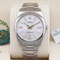 Rolex Oyster Perpetual Silver Dial 41 124300 Year: 2025