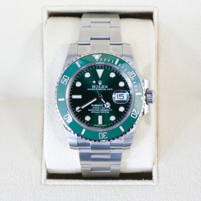 Rolex Submariner Hulk 116610LV Year: 2018