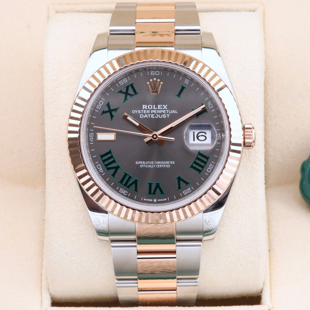 Rolex Datejust 41 Wimbledon Dial 126331 Year: 2018