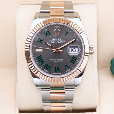 Rolex Datejust 41 Wimbledon Dial 126331 Year: 2018