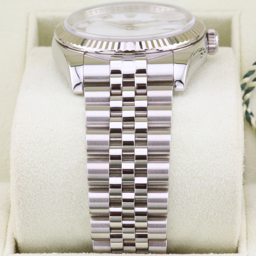 Rolex Datejust 36 White Roman Dial 116234 Year: 2008