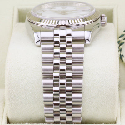 Rolex Datejust 36 White Roman Dial 116234 Year: 2008