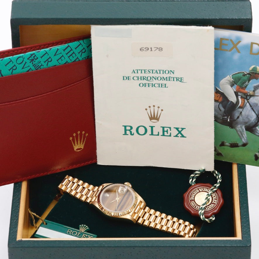 Rolex Datejust 26 Tigers Eye Dial 69178