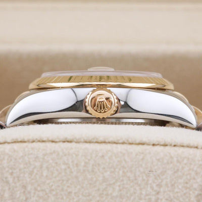 Rolex Datejust 26 Champagne Diamond Computer Dial 179173