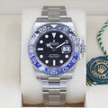 Rolex GMT  126710BLNR Batman 40mm Unworn 2022 Complete Set