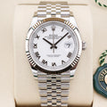 Rolex Datejust 36  126234 White Roman 36mm Unworn 2025 Complete Set