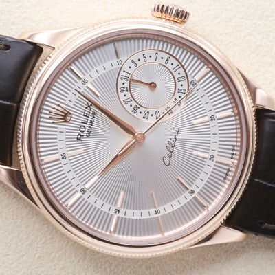 Rolex Cellini 50515 Silver Guilloche1000