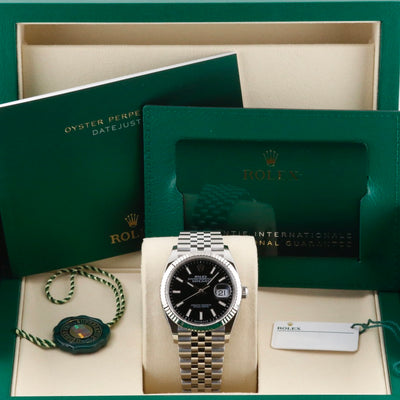 Rolex Datejust 36 Black Dial 126234 Year: 2025
