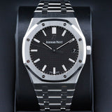 Audemars Piguet Royal Oak  15500ST Black 41mm Unworn 2020 Box and Papers