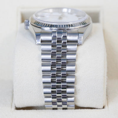 Rolex Datejust 36 White Roman Dial 126234