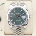 Rolex Datejust 41  126334 Green 41mm Unworn 2026 Box and Papers