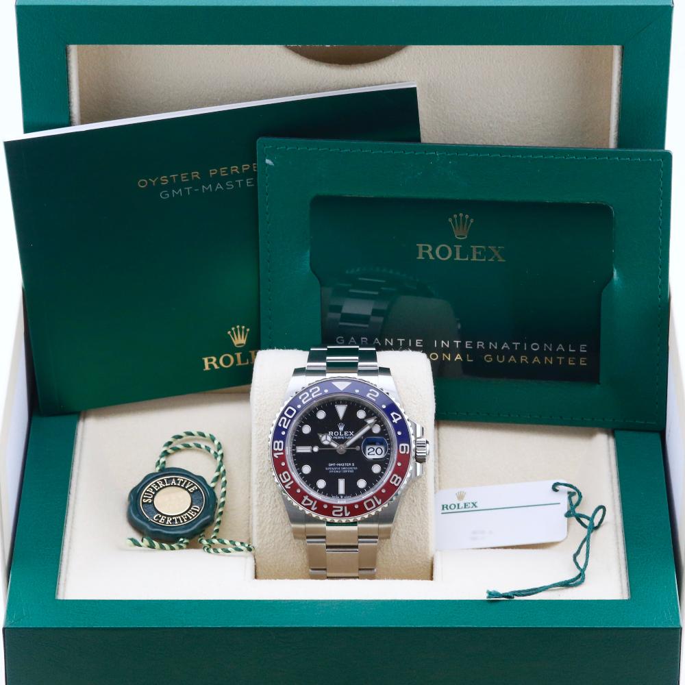 Rolex GMT Pepsi 126710BLRO Year: 2022
