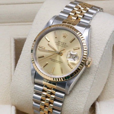 Rolex Datejust 36 Champagne Dial 16233 Year: 1991