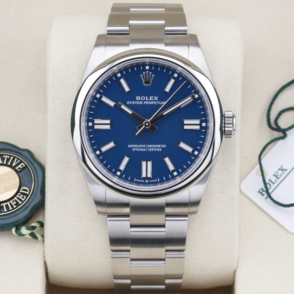 Rolex Oyster Perpetual 41 Med Blue 134300 Year: 2025