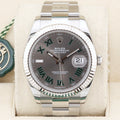 Rolex Datejust 41  126334 Wimbledon 41mm Unworn 2025 Box and Papers