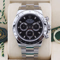 Rolex Daytona Black Dial 116520 Year: 2015