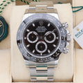 Rolex Daytona  116500LN Black 40mm Unworn 2016 Complete Set (with Tags)